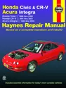 Honda Civic (1996-2000), CR-V (1997-2001) & Acura Integra (1994-2000) Haynes Repair Manual (USA)
