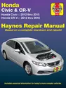 Honda Civic (12-15) & CR-V (12-16) Haynes Manual (USA)