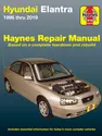 Hyundai Elantra (1996-2019) Haynes Repair Manual (USA)