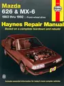 Mazda 626 & MX-6 FWD models (1983-1992) Haynes Repair Manual (USA)