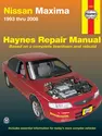 Nissan Maxima (1993-2008) Haynes Repair Manual (USA)