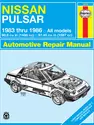 Nissan Pulsar (1983-1986) Haynes Repair Manual (USA)