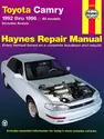 Toyota Camry (1992-1996) & Avalon (1995-1996) Haynes Repair Manual (USA)