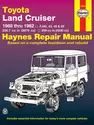 Toyota Land Cruiser Series FJ40, FJ43, FJ45 & FJ55 (1968-1982) Haynes Repair Manual (USA)