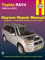 Toyota RAV4 (96-12) Haynes Repair Manual (USA)