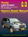 Toyota Land Cruiser Petrol and Diesel (2007-2016) Haynes Repair Manual