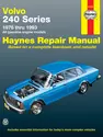 Volvo 240 Series petrol (1976-1993) Haynes Repair Manual (USA)