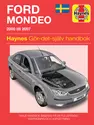 Ford Mondeo (2000 - 2007) Haynes Repair Manual (svenske utgava)