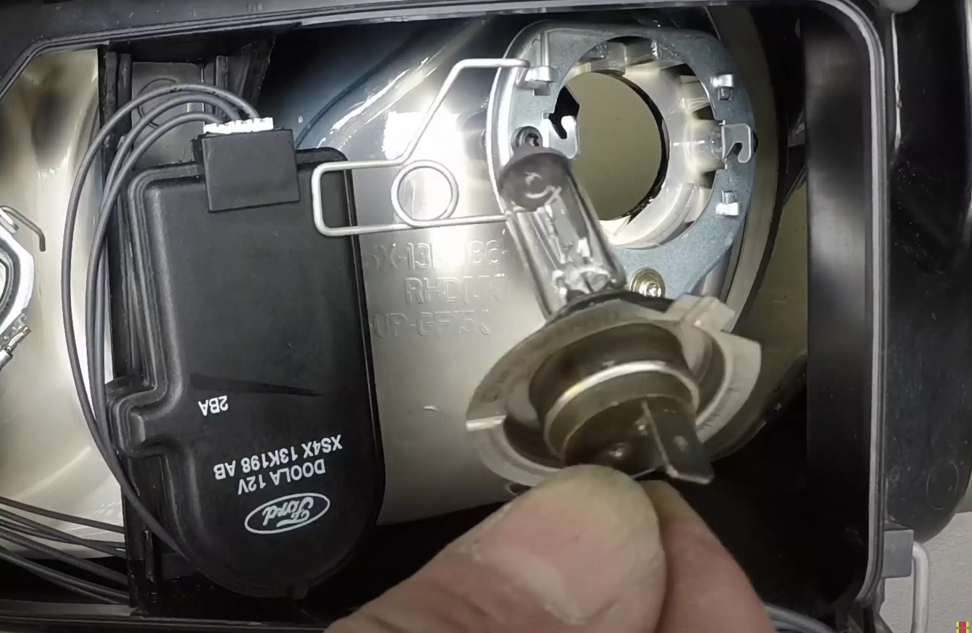 How To Install H1 LED Headlight - Aftermarket Halogen Bulb Replacement 
