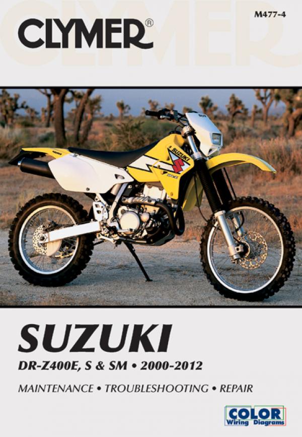 Suzuki DR-Z400SM 2000 - 2012 Haynes Repair Manuals & Guides