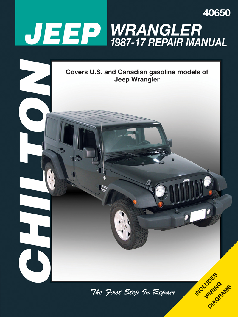 Jeep Wrangler 1987 2011 Haynes Repair Manuals And Guides