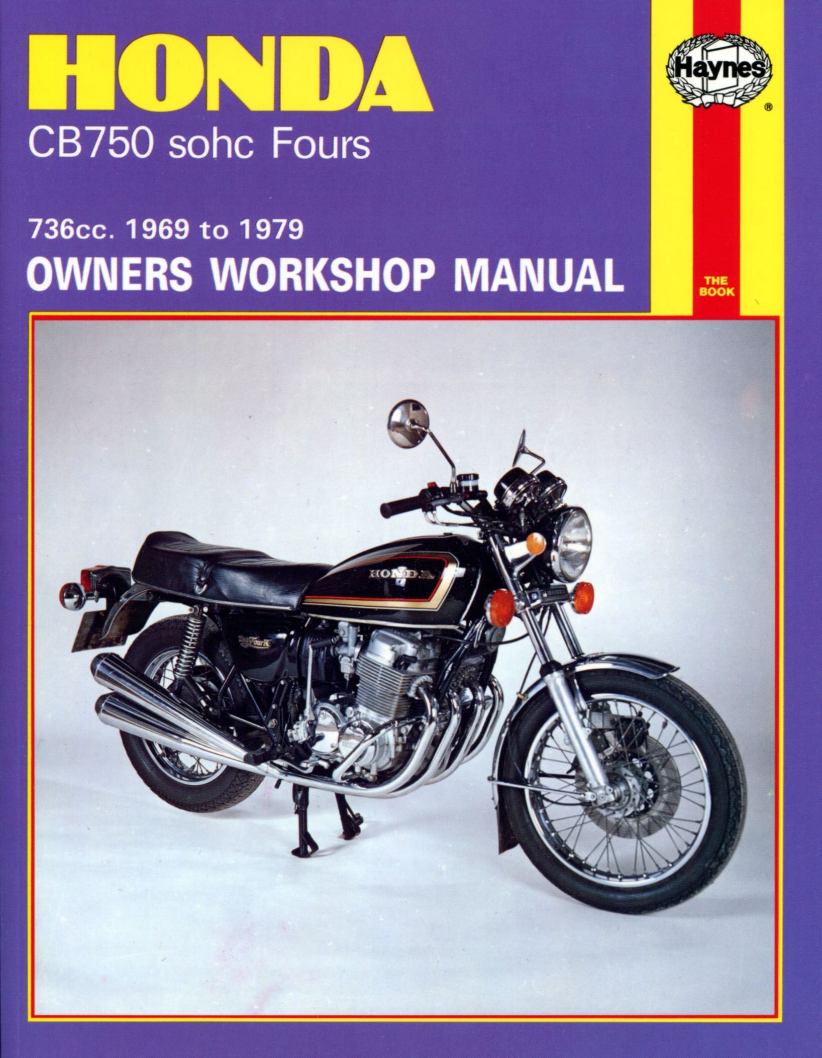 Honda CB 750 K0-K7  1970-1978 0750 CC Haynes Workshop Manual 