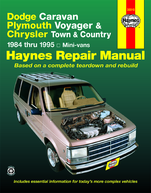 Bundle: Dodge Caravan, Plymouth Voyager & Chrysler Town & Country (84-95)  Haynes Repair Manual