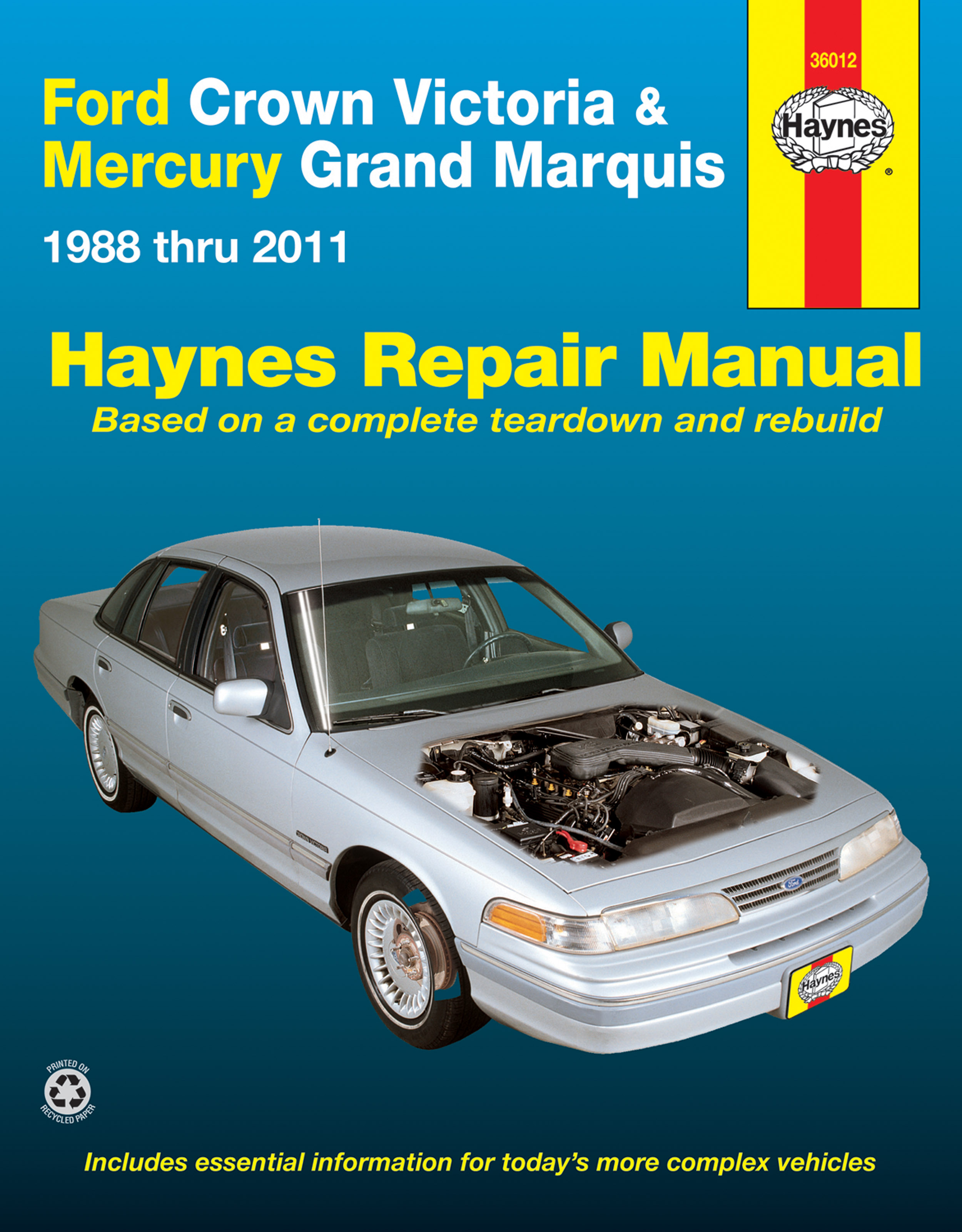Ford Crown Victoria Haynes Repair Manuals & Guides Mercury Sable Wiring-Diagram Haynes