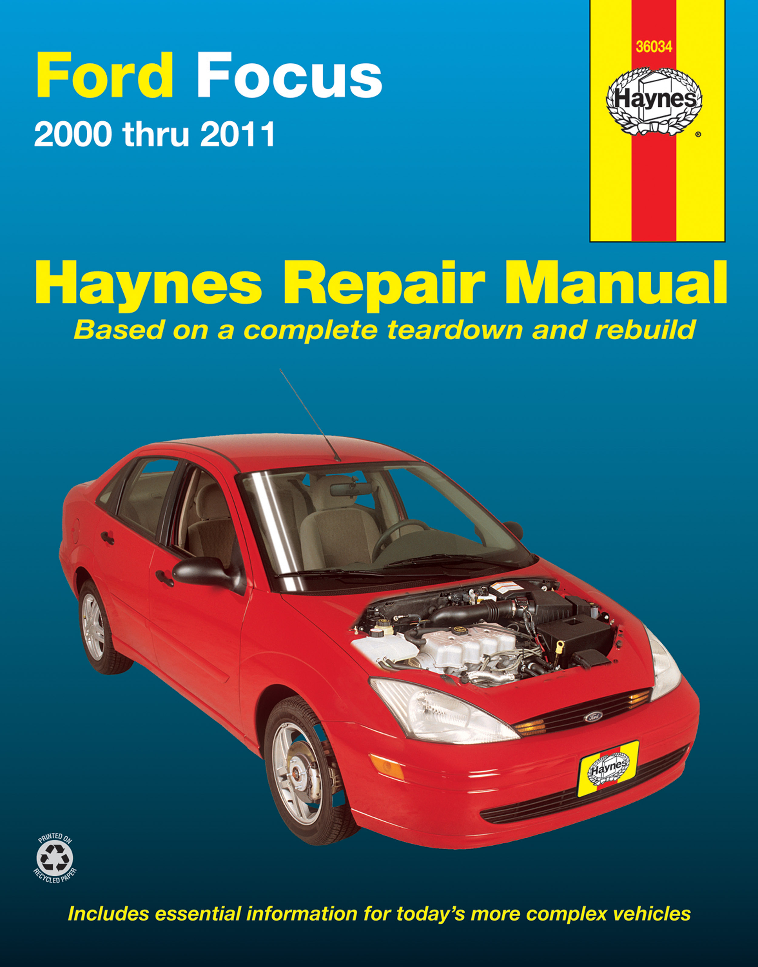 NEW & SEALED Haynes Manuel Ford Focus 4167 OCT 2001 To 2005 essence & diesel 