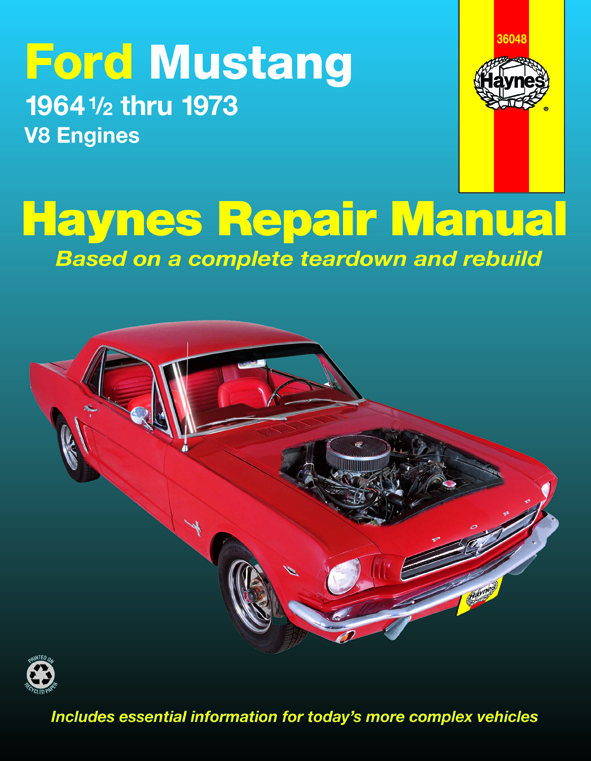Guía de restauración Haynes Ford Mustang 1964-1970 de caseta a Showdown 