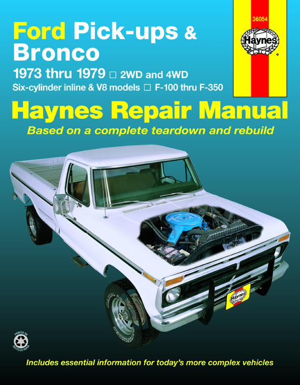 1970 Ford Truck Shop Manual Set auf CD F100 F250 F350 Pickup Bronco Econoline 