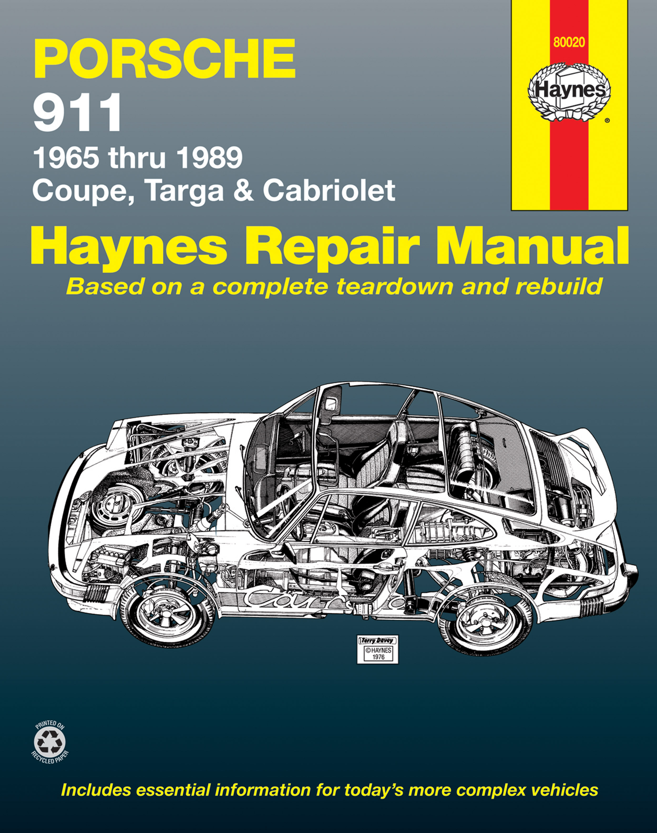 1965-1989 Porsche 911 Haynes Repair Manual 