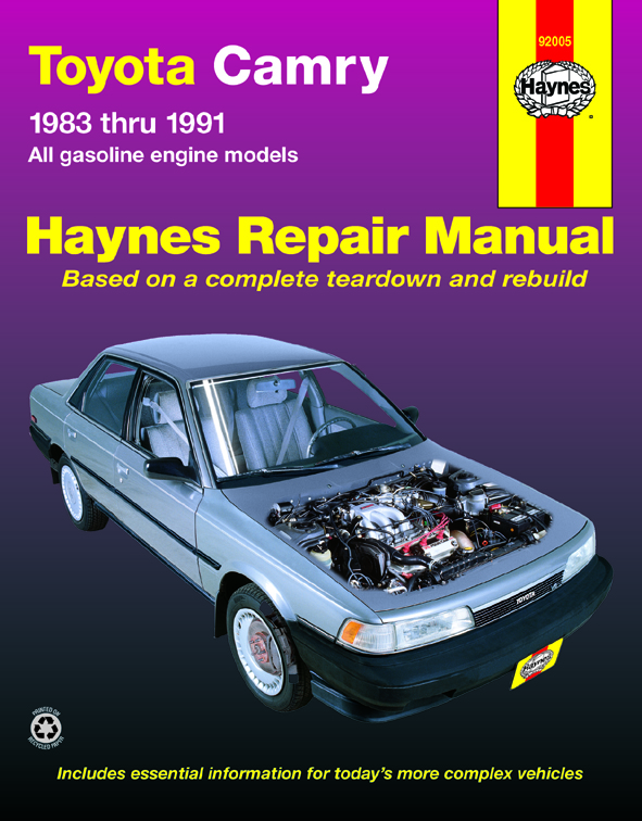 1988.5 Toyota Camry VZV Service SHOP Repair Manual 1988 1/2 