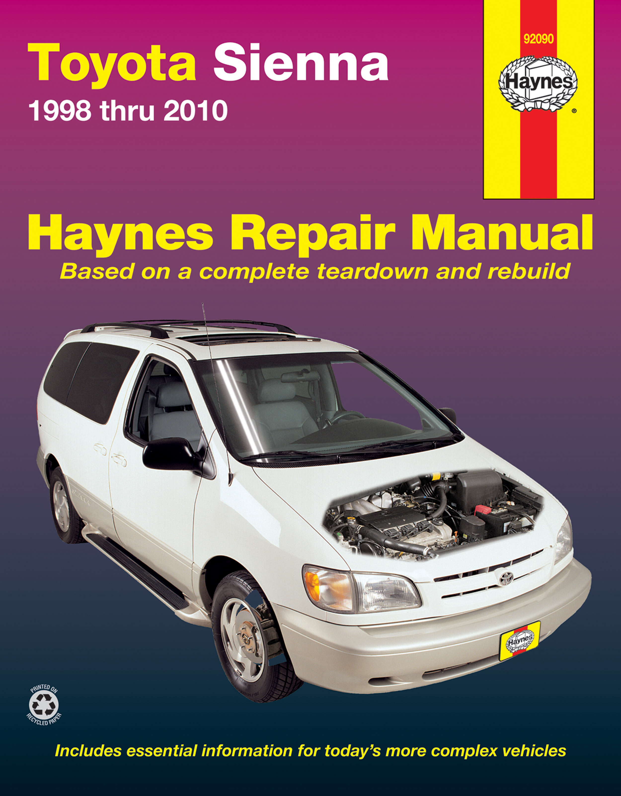 Toyota Sienna Haynes Repair Manuals & Guides