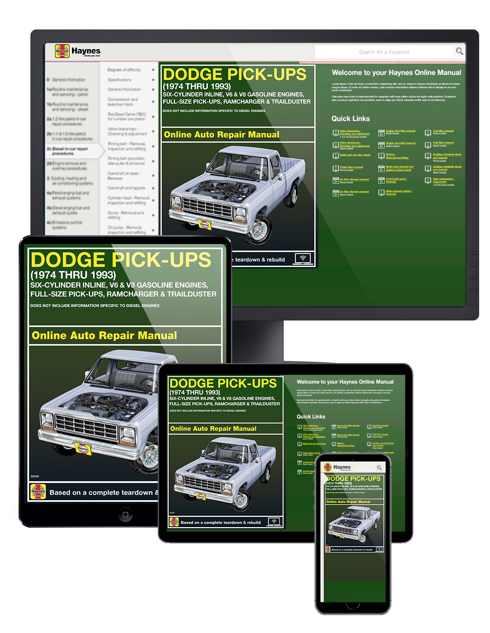 1984 Dodge D/W 100-350 Truck & Ramcharger Shop Service Repair Manual CD Engine 