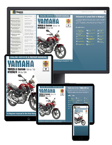 yamaha motorcycle service manuals