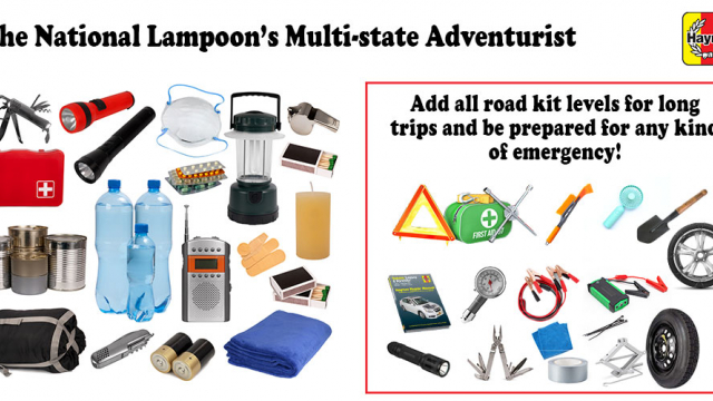 Level 3 – The National Lampoon’s multi-state adventurist roadside kit
