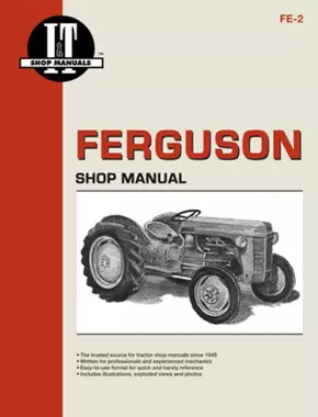 Ferguson Model TE20, TO20 & TO30 Tractor Service Repair Manual
