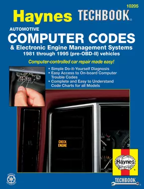 Automotive Computer Codes & Electronic Engine Management Systems (81-95) Haynes Techbook