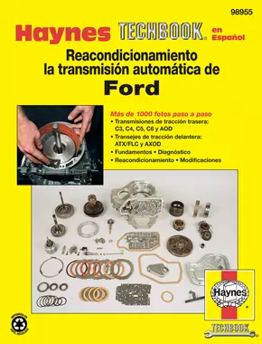 Reacondicionamiento la Transmisión de Ford Haynes Techbook (edición española)