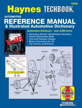 Automotive Reference Manual & Illustrated Automotive Dictionary Haynes Techbook