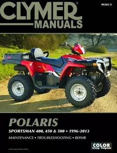 Polaris Sportsman 500 HO 2001 - 2013 Haynes Repair Manuals