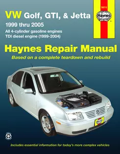 Bundle: Volkswagen VW Golf, GTI, & Jetta (99-05) & TDI diesel (99-04)  Haynes Repair Manual