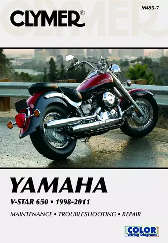 Yamaha XVS650 Drag Star XVS1100 V-Star Haynes Manuel 