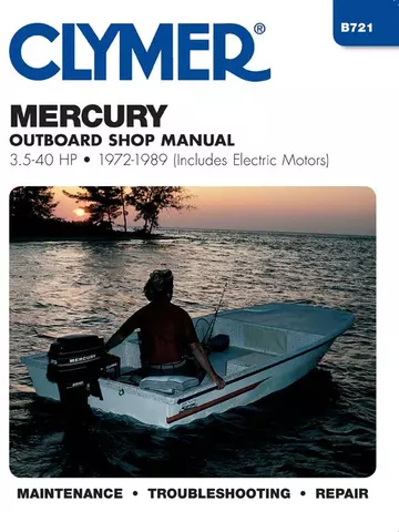 Mercury 20 Outboard Motor Parts Manual 1979-4709593 & up 20 HP 