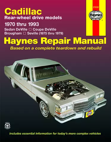 1988 Cadillac Brougham Service Shop Repair Manual Engine Drivetrain Electrical 