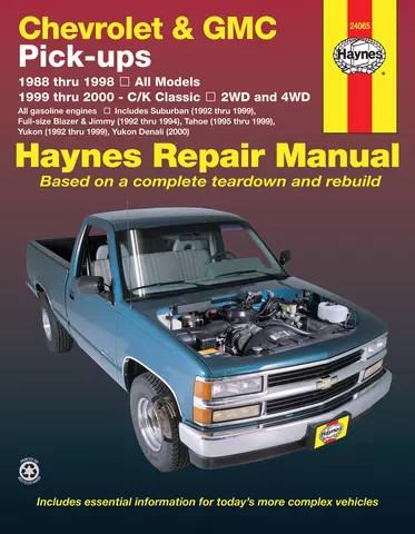 Chevrolet Tahoe Haynes Repair Manuals