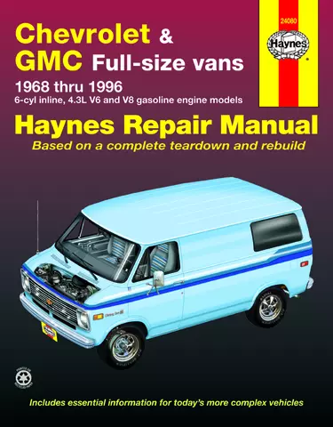 1991 Chevrolet Van Owners Manual User Guide 