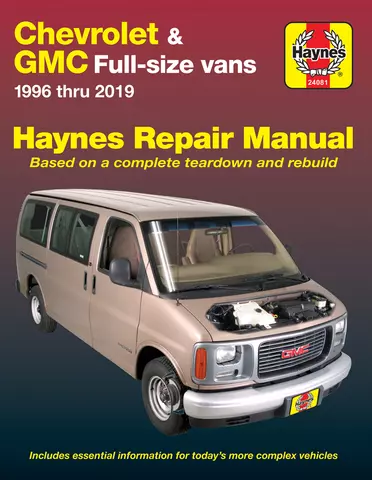 2005 Chevrolet Express 1500 Haynes Online Repair Manual-Select Access 