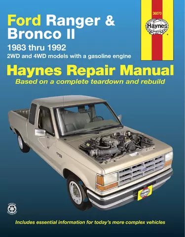 1990 FORD RANGER Bronco II Aerostar Service Shop Repair Manual Volume 2 Body Ele 