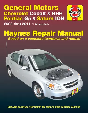 Chevrolet Cobalt Haynes Repair Manuals