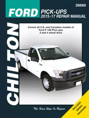 2015-2017 Ford F150 2WD 4WD Haynes Repair Service Shop Manual 22819 