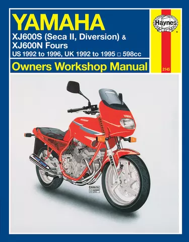 Yamaha XJ 600 H 1985 Haynes Service Repair Manual 2100 