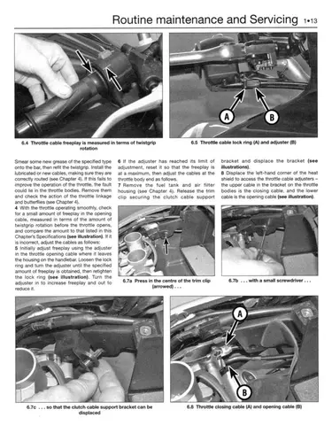 Haynes Service & Repair Manual Yamaha FZ6 Fazer 2004-2008 