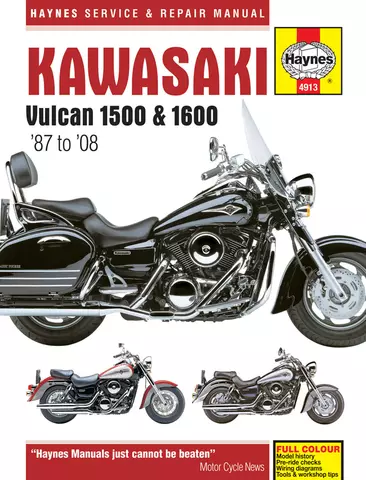 2005-2008 Kawasaki VN1600D Vulcan Nomad Service Manual 99924-1343-04 