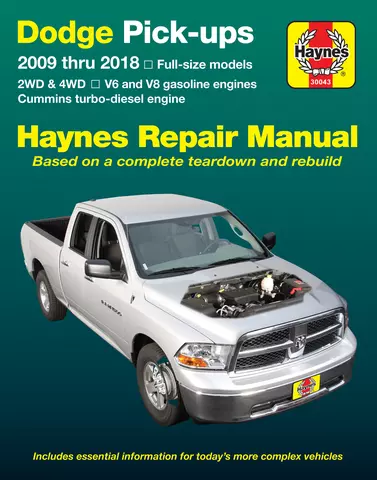 2007 Dodge Ram 2500 Haynes Online Repair Manual-Select Access 