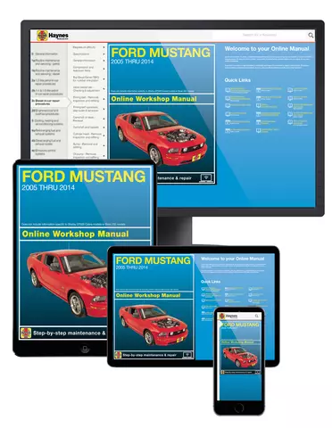 Ford Mustang Chilton Repair Manual 2005-2014 