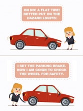 Flat Tire Infographic 1