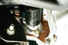 Ford F150 V6 starter mounting bolts