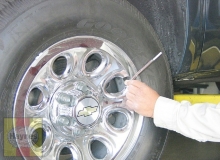 To extend the life of the tires, check the air pressure at least once a week with an accurate gauge